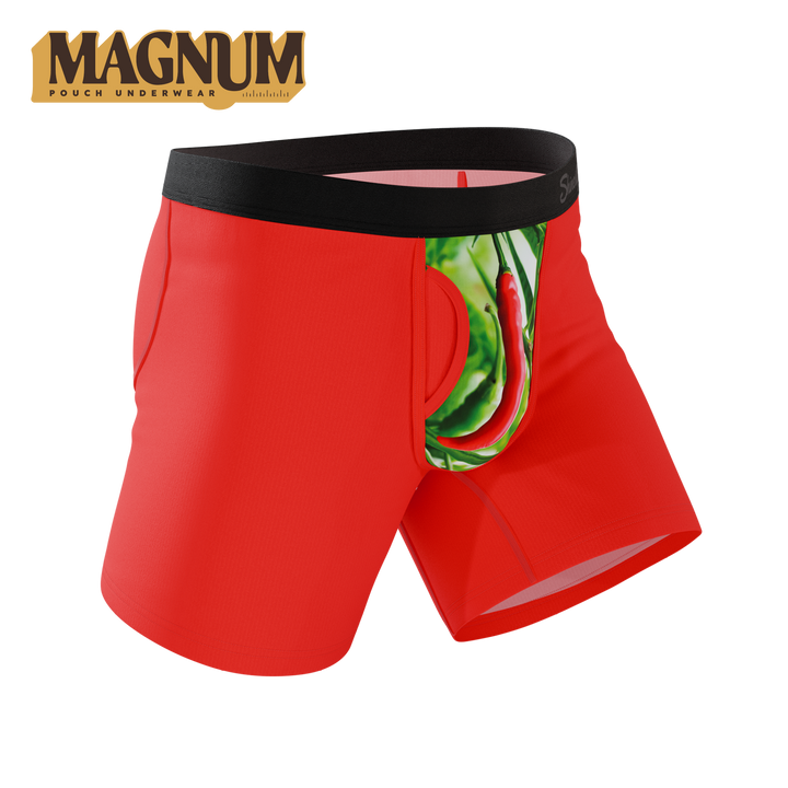 The Picante | Chili Pepper Ball Hammock® Magnum Big Pouch Underwear