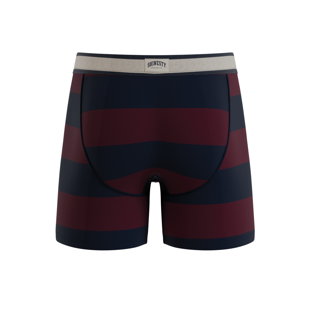 The Pitch | Rugby Stripe Ball Hammock® Pouch Underwear With Fly