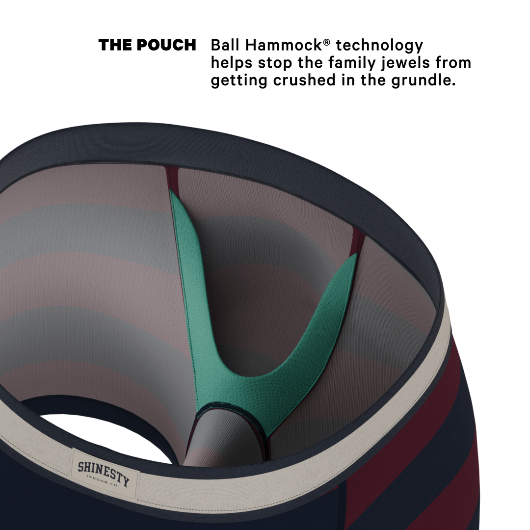 The Pitch | Rugby Stripe Ball Hammock® Pouch Underwear