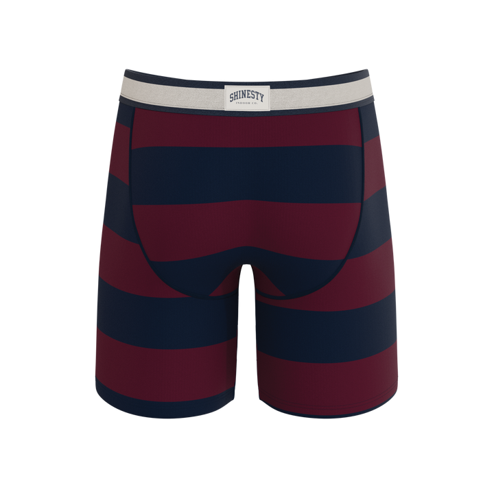 The Pitch | Rugby Stripe Ball Hammock® Boxer - Long Leg