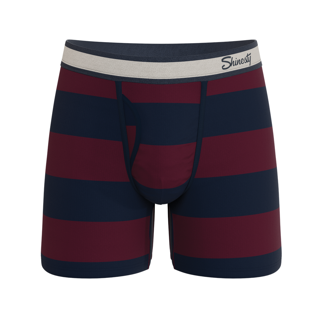 The Pitch | Rugby Stripe Ball Hammock® Pouch Underwear With Fly