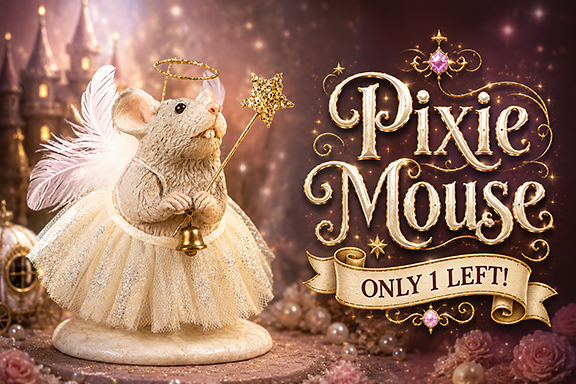 Pixie Mouse by Bethany Lowe Designs