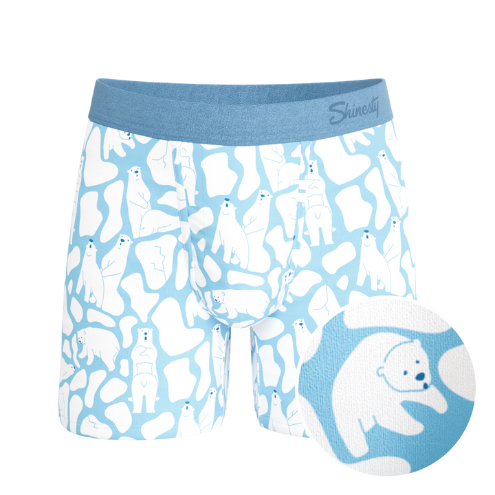 The Polar Polka | Polar Bear Scene Ball Hammock® Pouch Underwear
