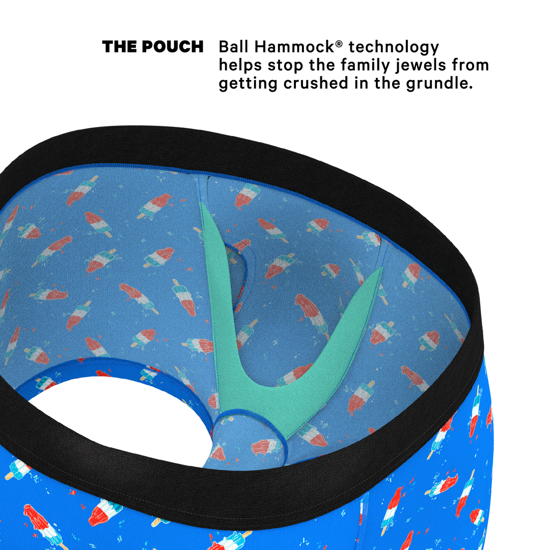 The Popsicle Stick Apex | USA Popsicle Ball Hammock® Pouch Trunks Underwear
