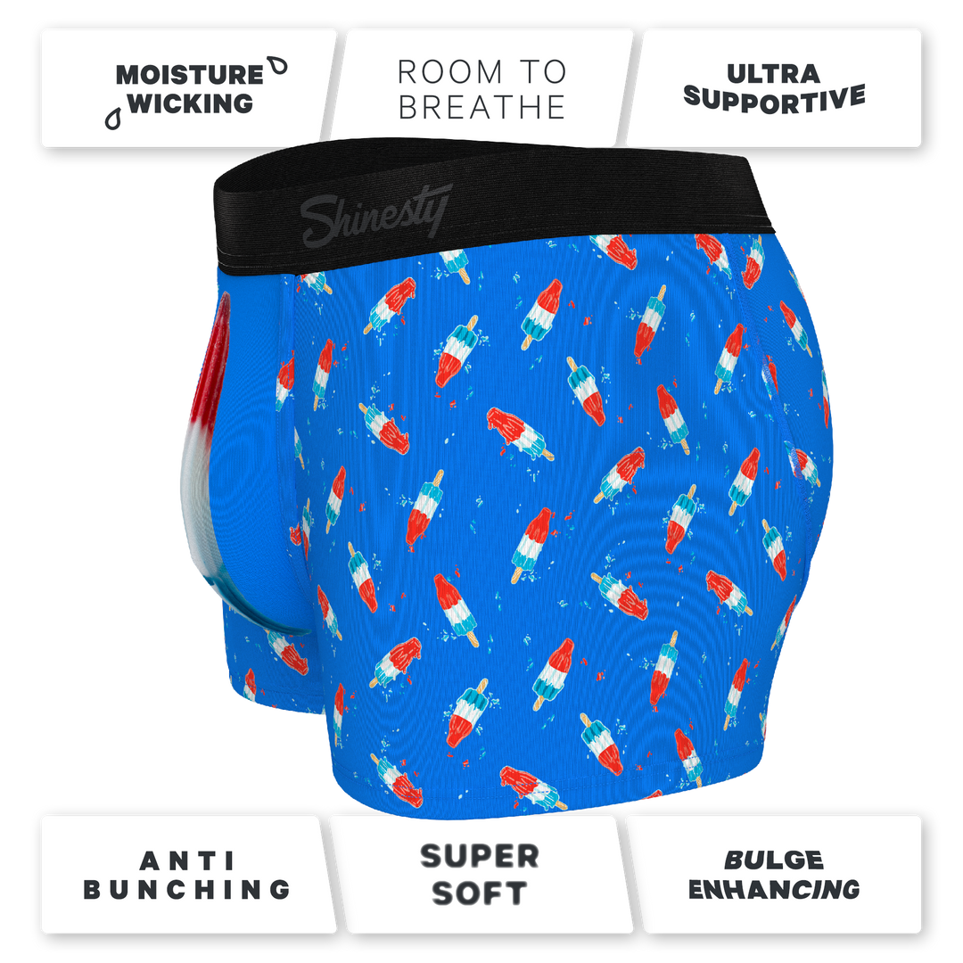 The Popsicle Stick Apex | USA Popsicle Ball Hammock® Pouch Trunks Underwear