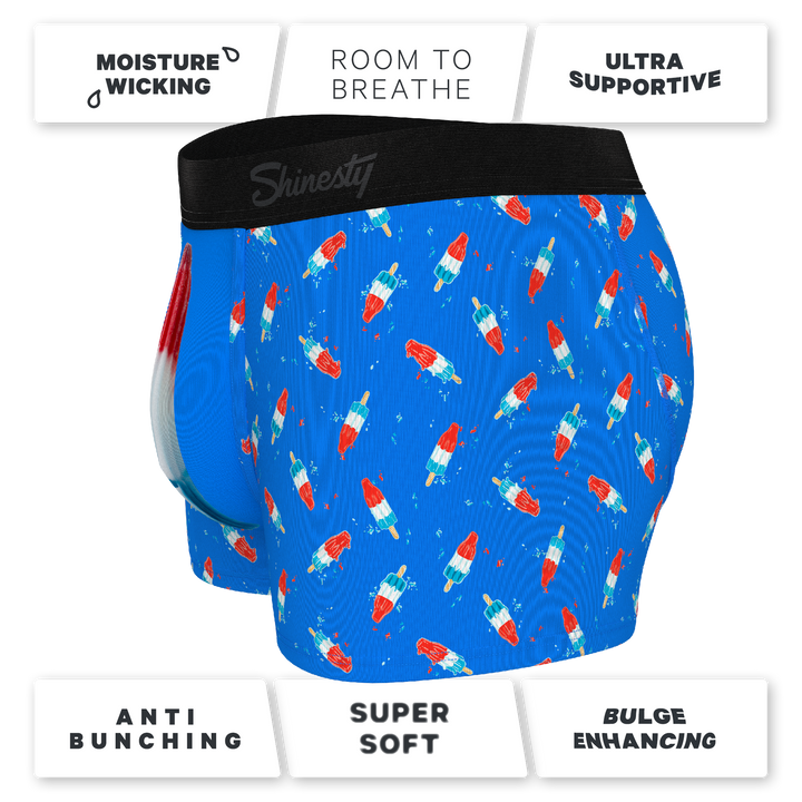 The Popsicle Stick Apex | USA Popsicle Ball Hammock® Pouch Trunks Underwear