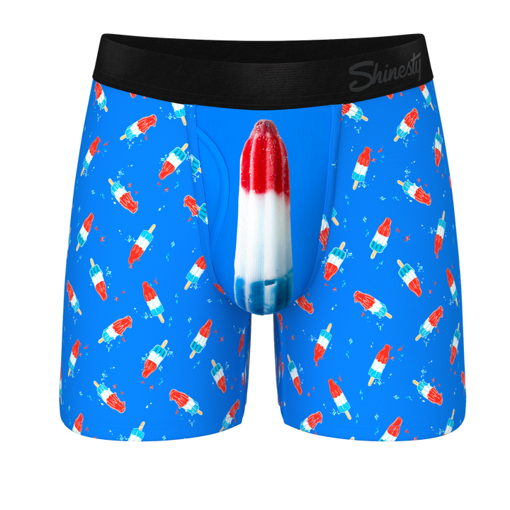 The Popsicle Stick Apex | USA Popsicle Ball Hammock® Pouch Underwear With Fly