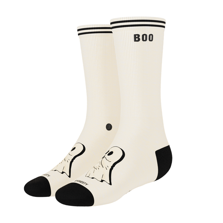 The Possessed Chest | Ghost Heel Hammock™ Crew Socks