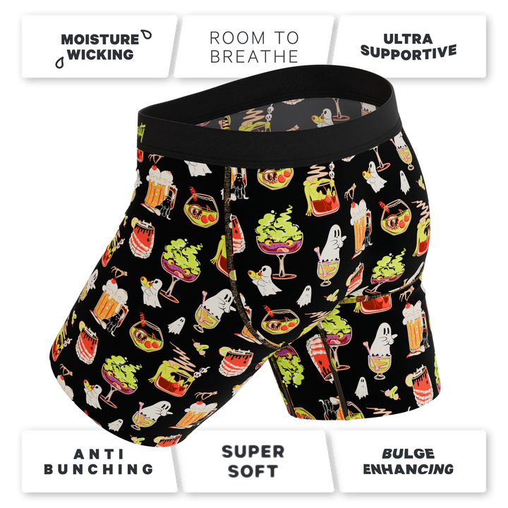 The Potions Pub | Halloween Cocktail Ball Hammock® Boxer - Long Leg