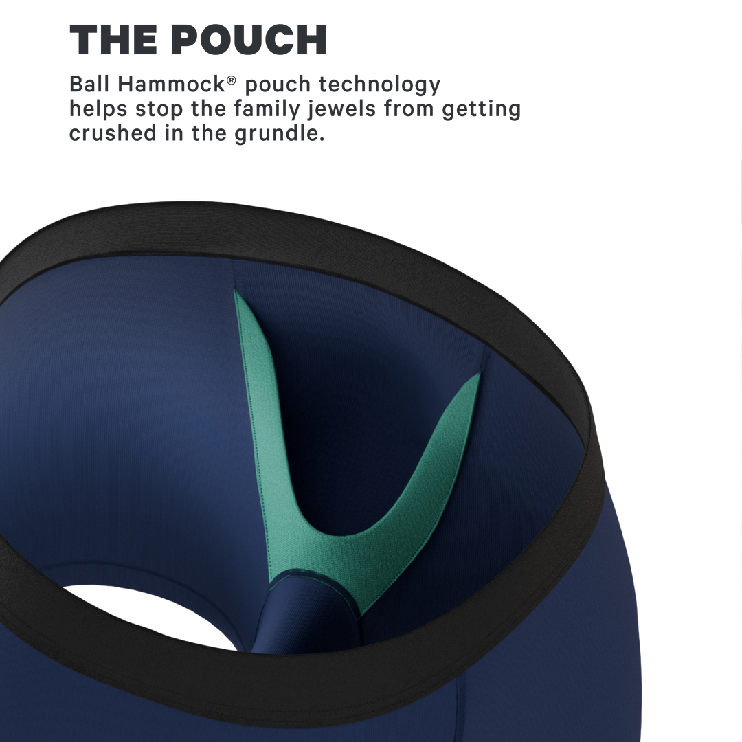 The Big Blue | Navy Fart Proof Ball Hammock® Pouch Underwear