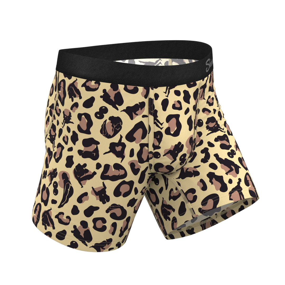 The Primal Passion | Naughty Cheetah Print Ball Hammock® Pouch Underwear