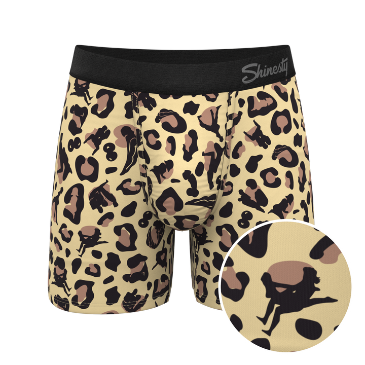 The Primal Passion | Naughty Cheetah Print Ball Hammock® Pouch Underwear
