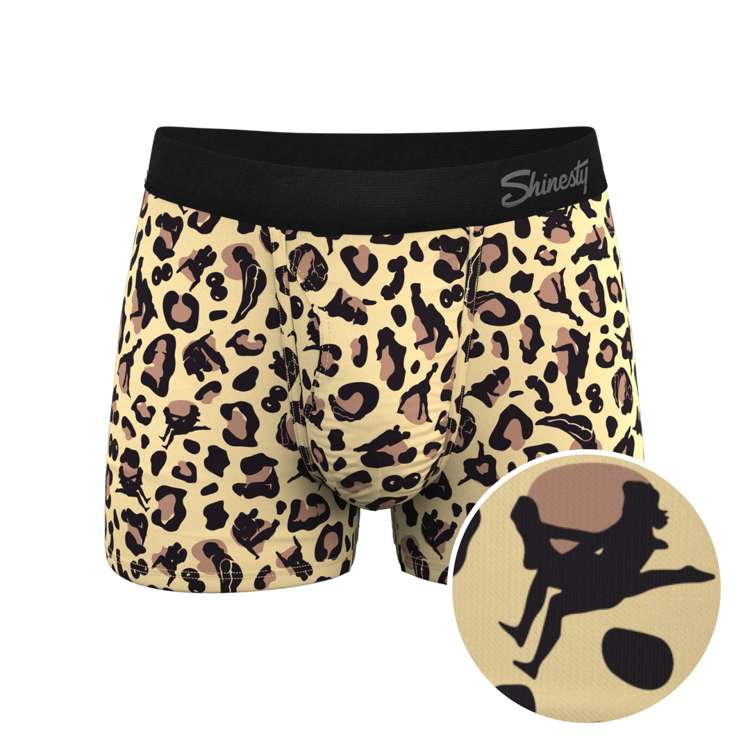 The Primal Passion | Naughty Cheetah Print Ball Hammock® Pouch Trunks Underwear