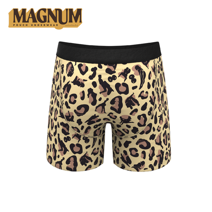 The Primal Passion | Naughty Cheetah Print Ball Hammock® Magnum Big Pouch Underwear