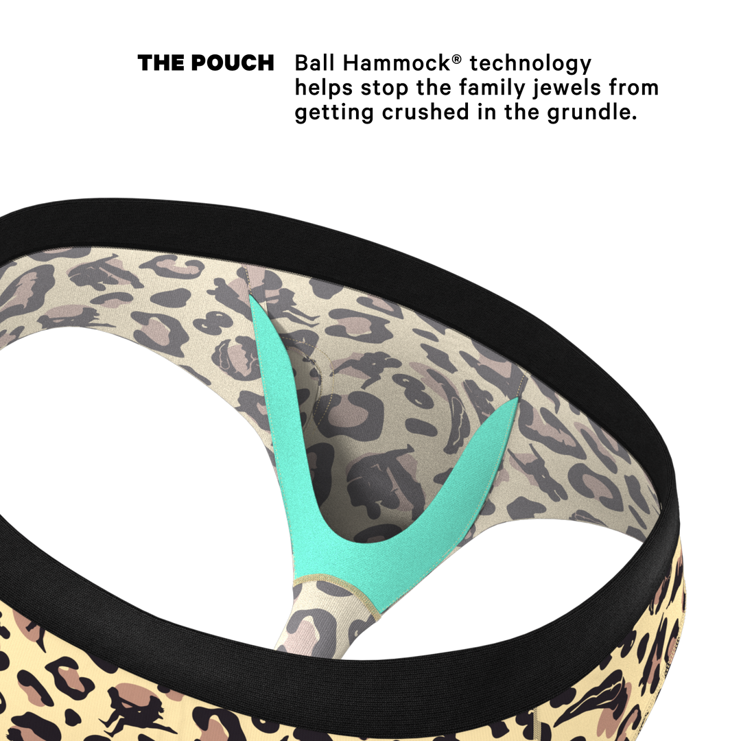 The Primal Passion | Naughty Cheetah Print Ball Hammock® Pouch Underwear Briefs