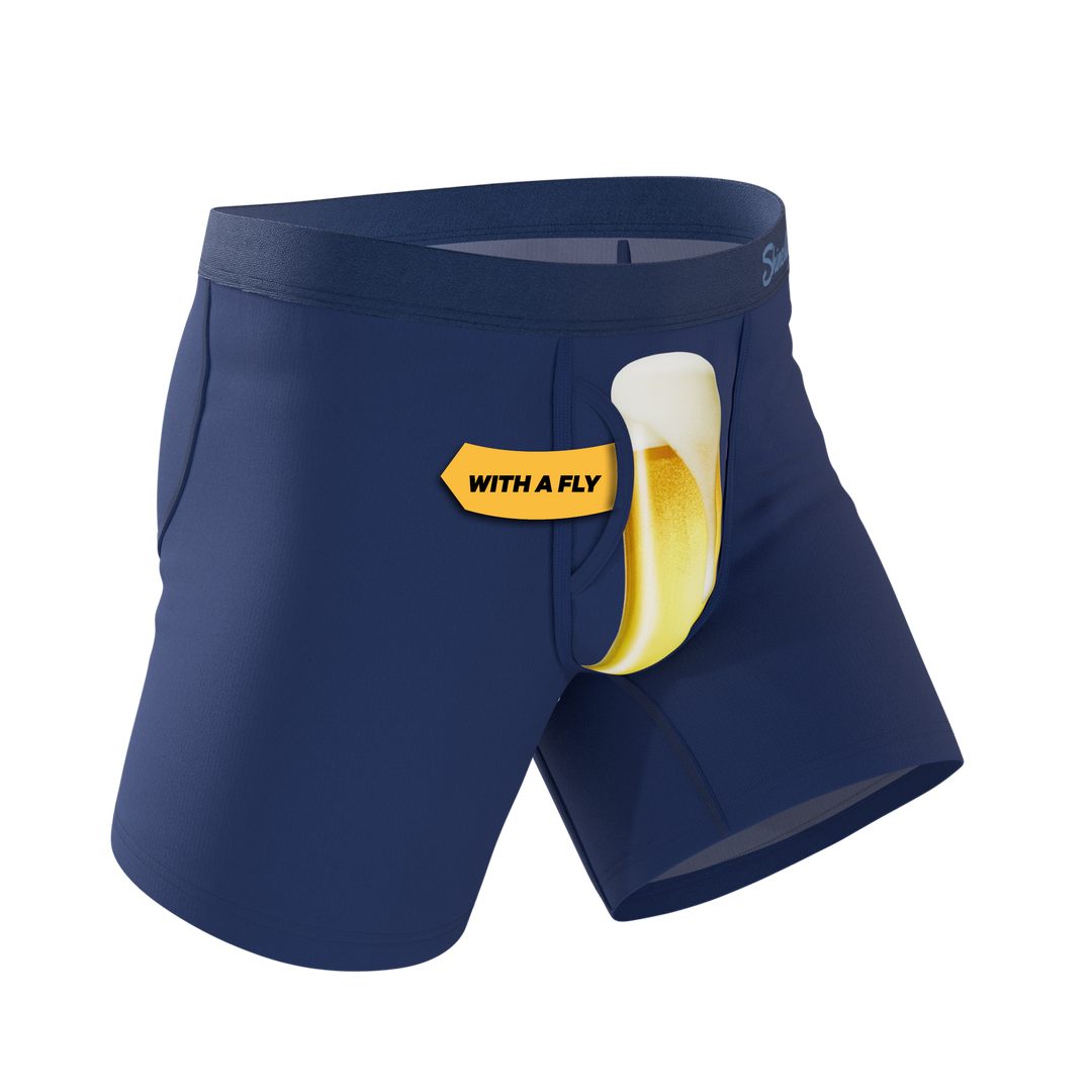 The Proper Pint | Beer Glass Ball Hammock® Pouch Underwear With Fly