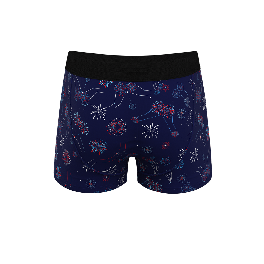 The Pyrotecnips | Naughty Fireworks Ball Hammock® Pouch Trunks Underwear