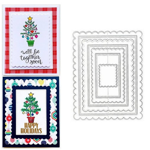 Scrapbooking Cutting Die by Wizardi QJ15