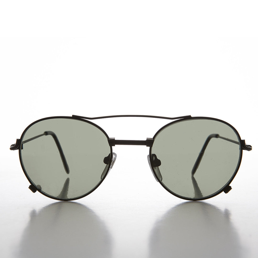 Round Aviator with Industrial Accents - Ray
