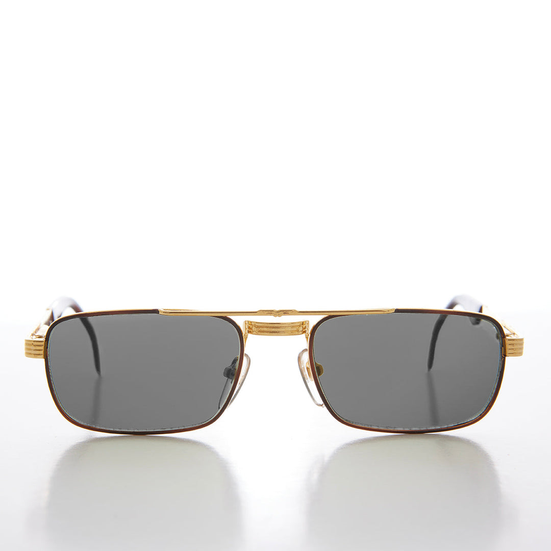90s Rectangular Aviator Optical Frame - River