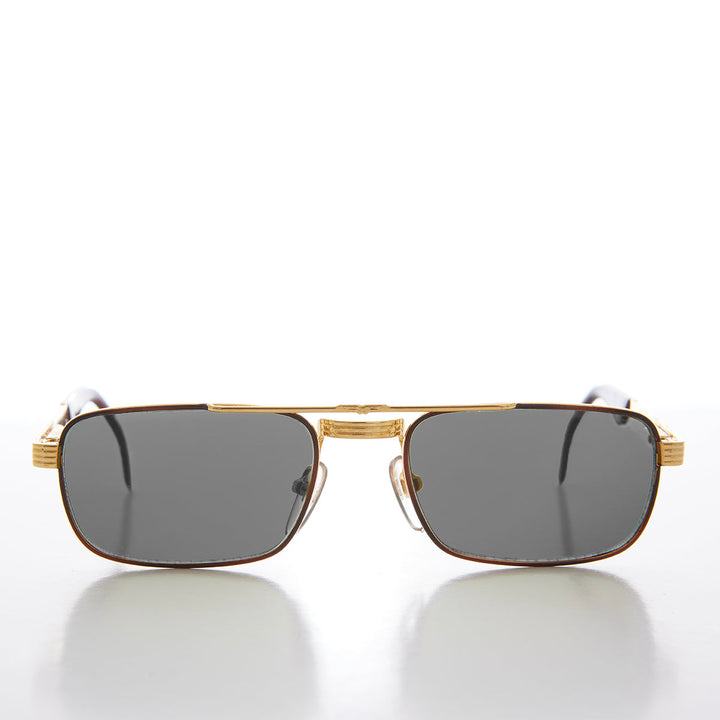 90s Rectangular Aviator Optical Frame - River