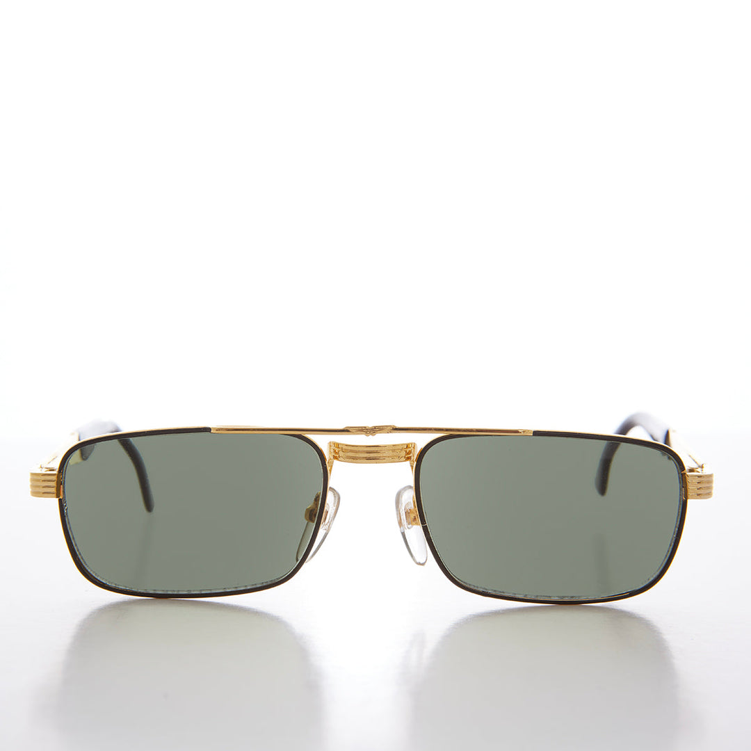 90s Rectangular Aviator Optical Frame - River