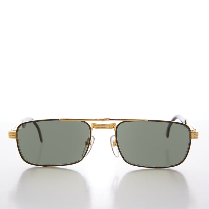 90s Rectangular Aviator Optical Frame - River