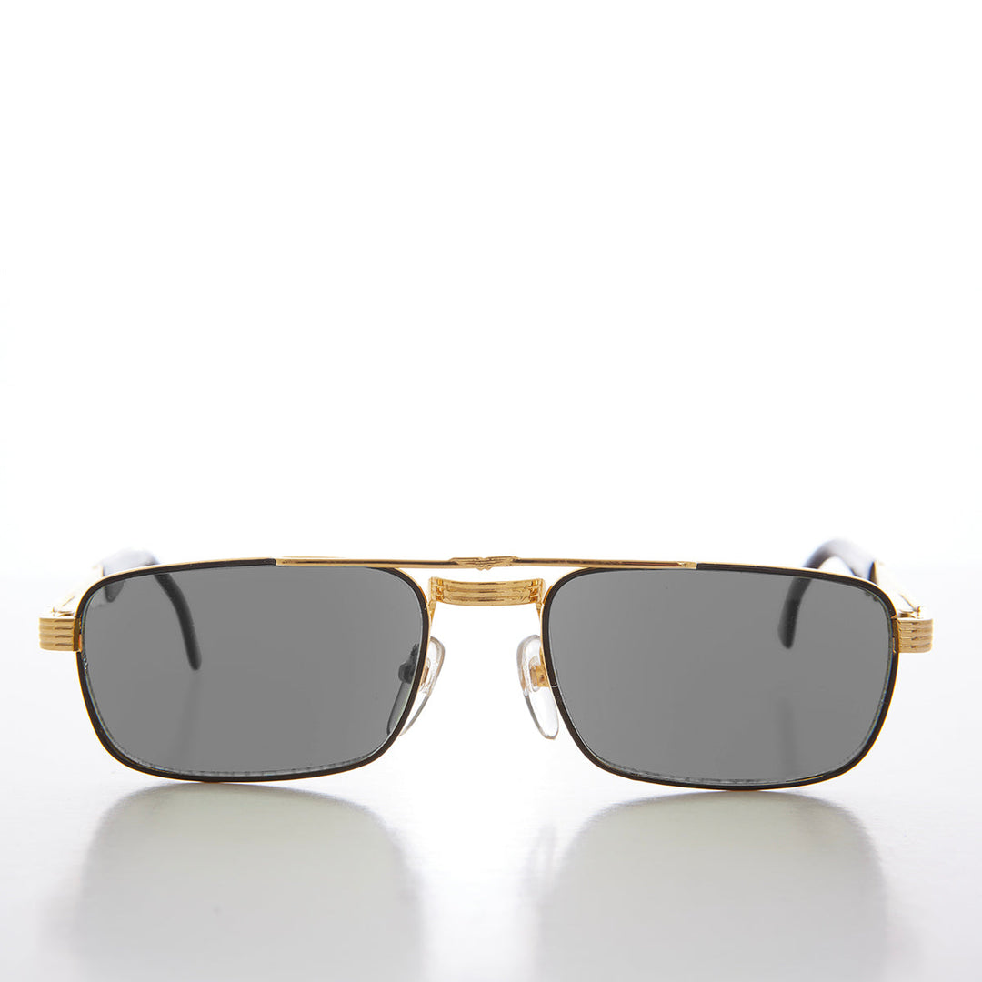 90s Rectangular Aviator Optical Frame - River