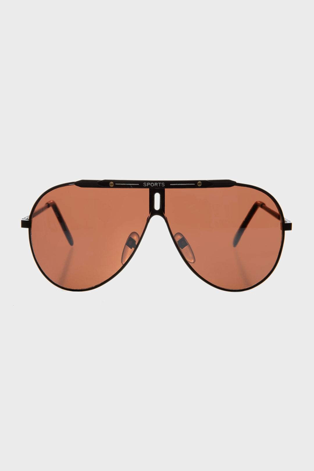 80s Iconic Sport Metal Aviator Sunglass - Rojas