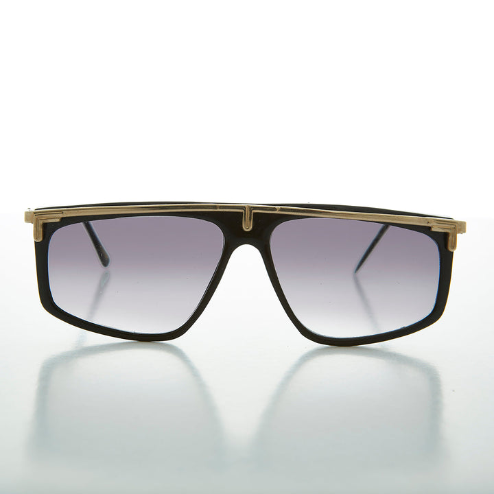 80s Hip Hop Flat Top Vintage Sunglass - Rome