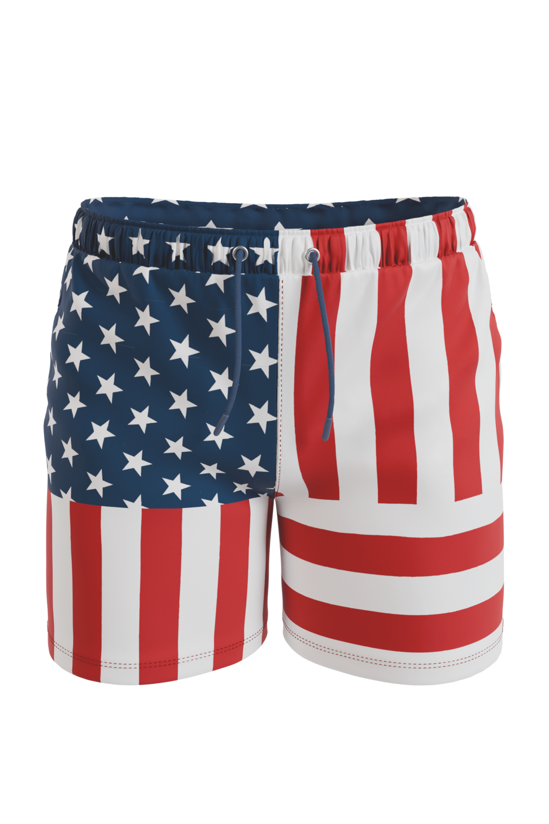 The Reagans | American Flag Patch Ball Hammock® Pouch 5" Swim Trunks
