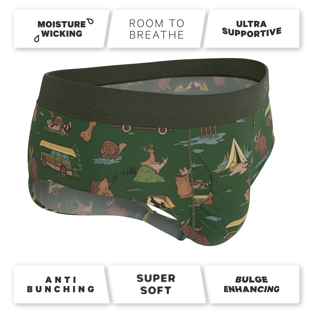 The Really Happy Camper | Camping Ball Hammock® Pouch Underwear Briefs