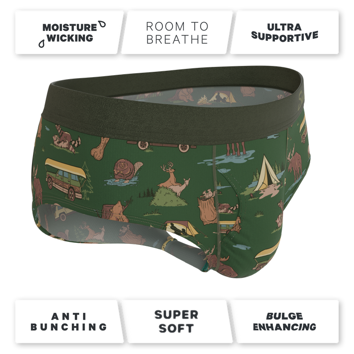 The Really Happy Camper | Camping Ball Hammock® Pouch Underwear Briefs