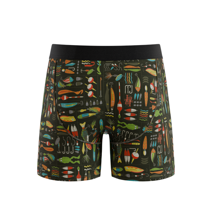 The Reel Nice | Bait Box Ball Hammock® Pouch Underwear With Fly