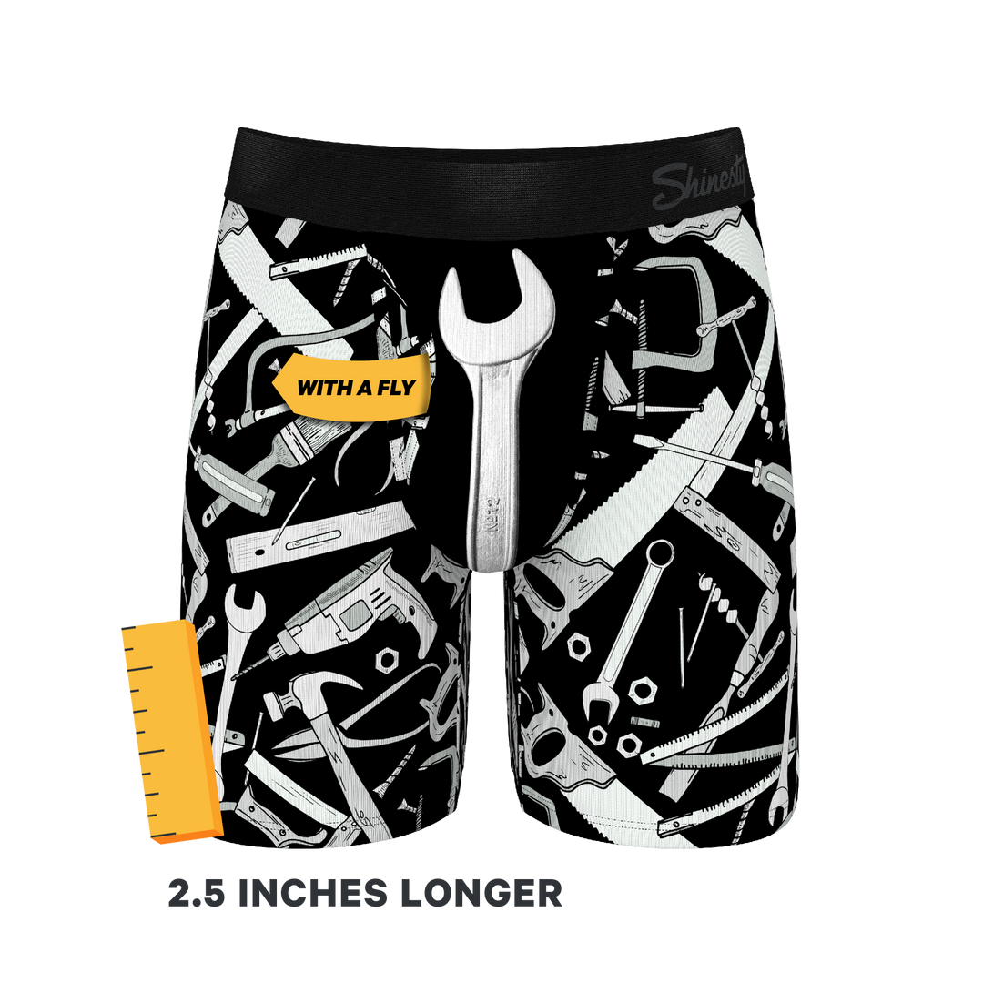 The Righty Tighty | Wrench Long Leg Ball Hammock® Pouch Underwear With Fly