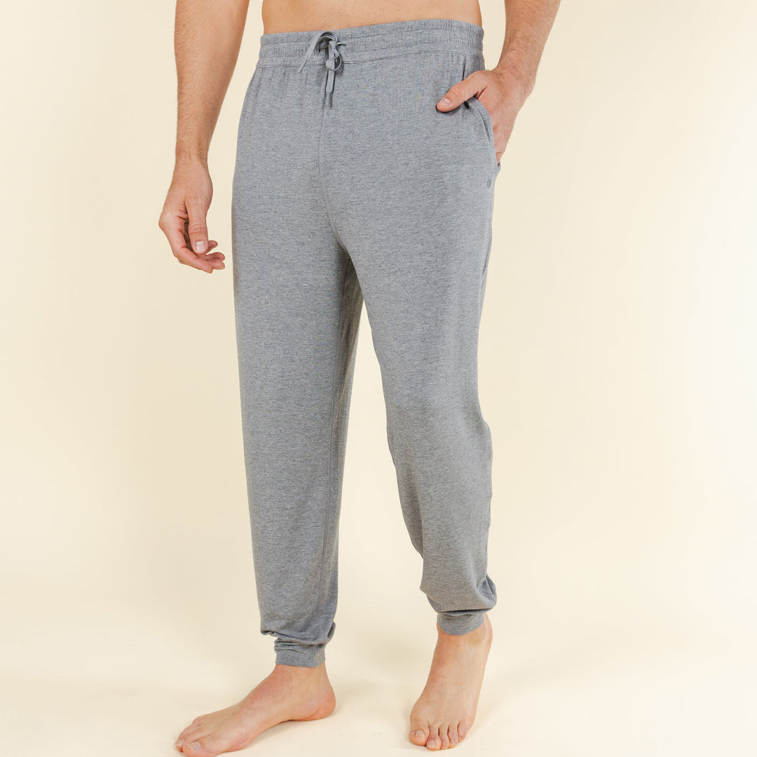 The Rock Solid | Mild Grey SleepDeep™ Men’s Pajama Joggers
