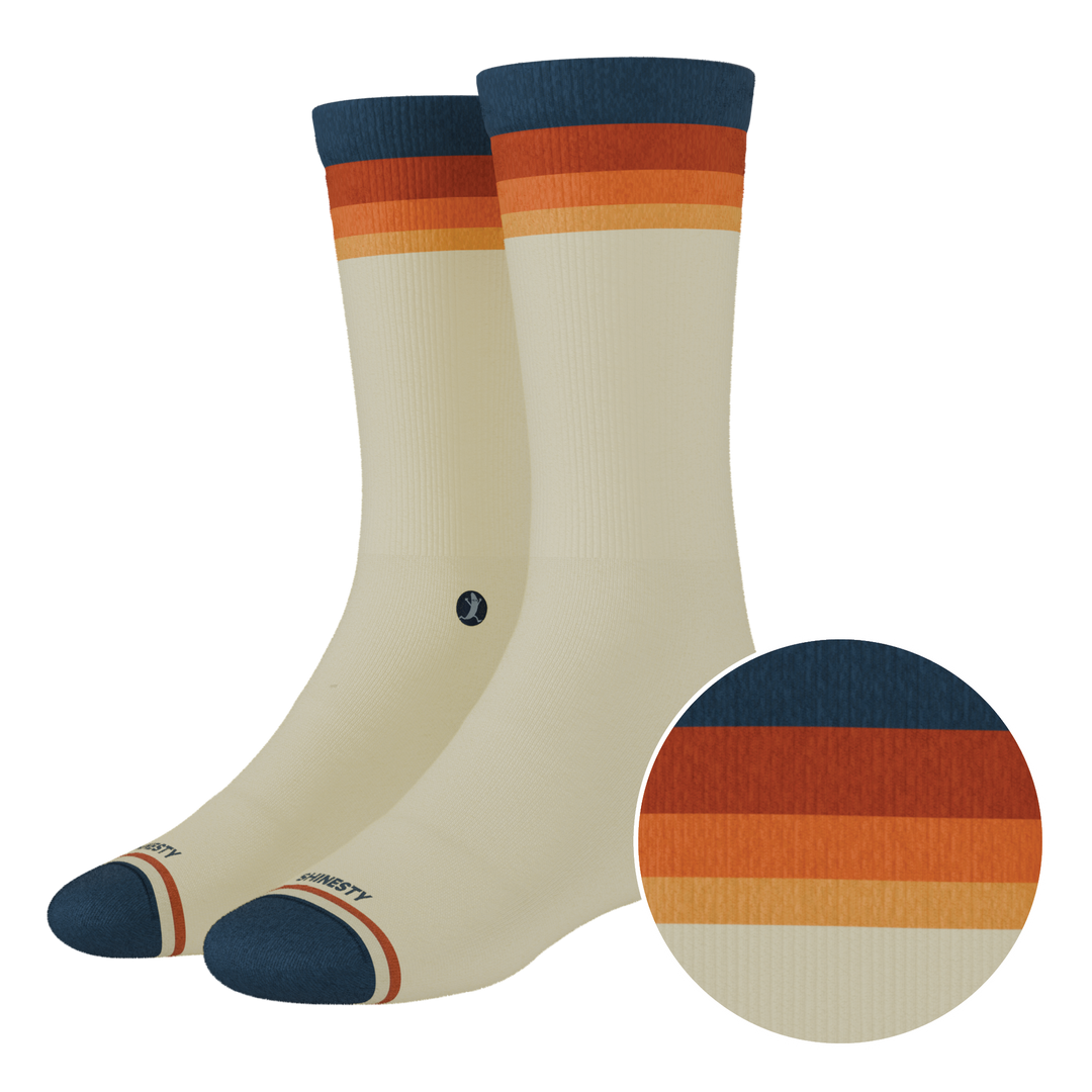 The Rule Abider | Mile High Heel Hammock™ Crew Socks