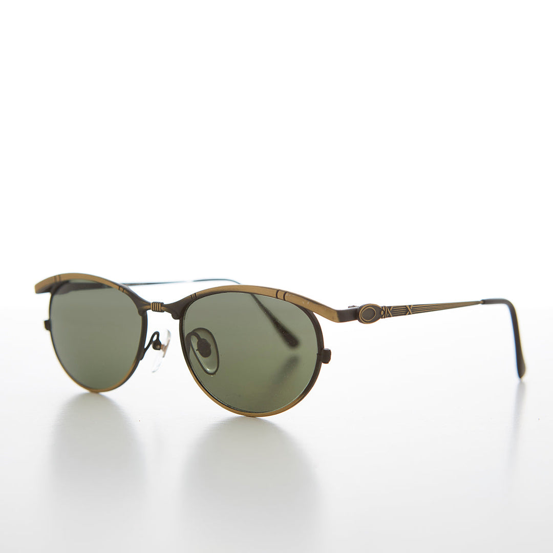 Delicate Metal Frame Vintage Sunglass - Samson