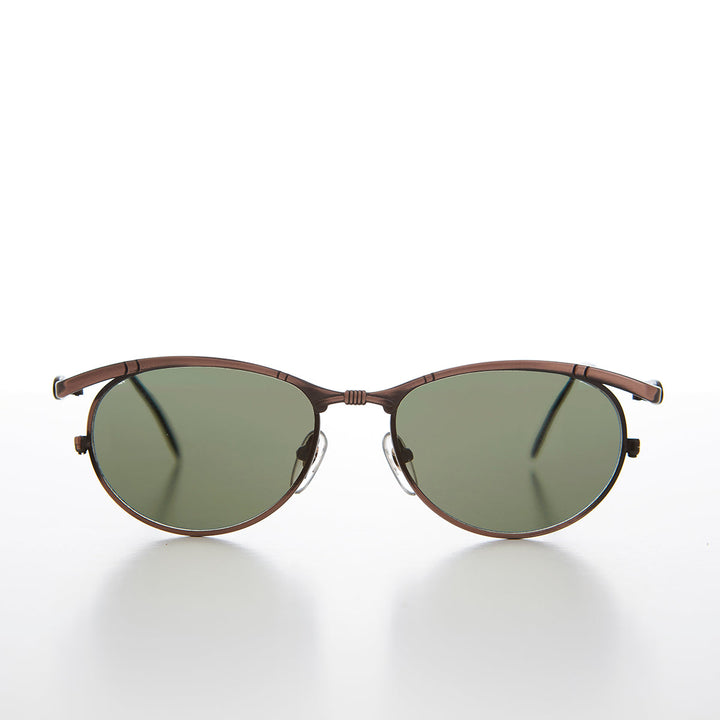 Delicate Metal Frame Vintage Sunglasses - Samson