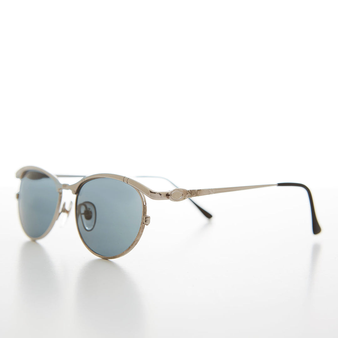 Delicate Metal Frame Vintage Sunglasses - Samson