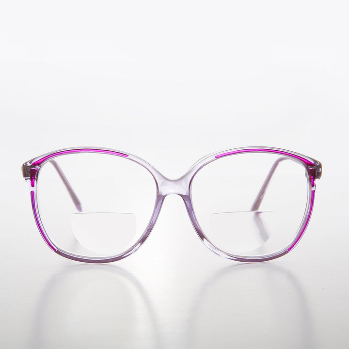 Rounded Secretary Bifocal Reading Glasses - Sarah
