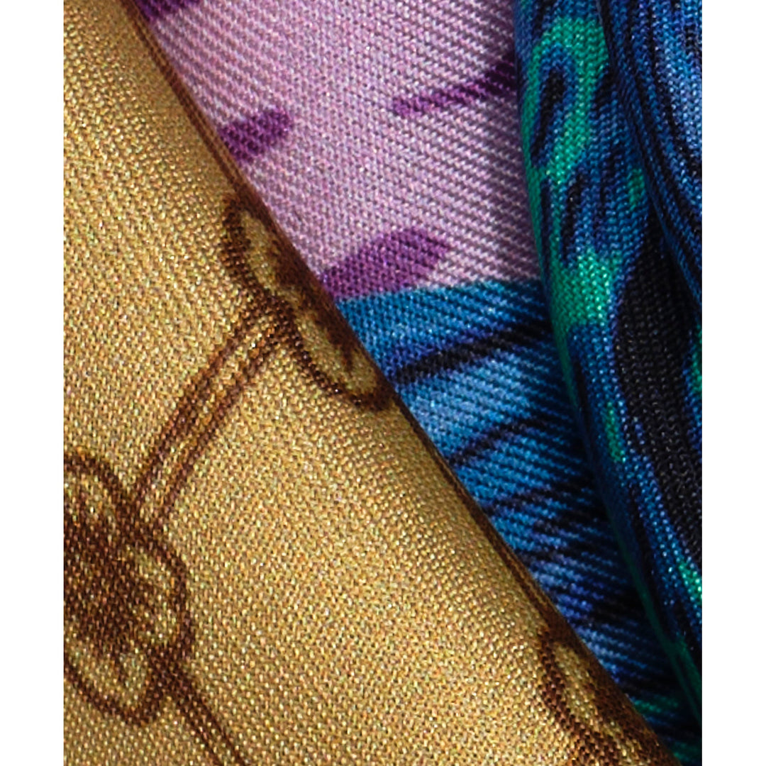 Purrquoise Cat Silk Scarf