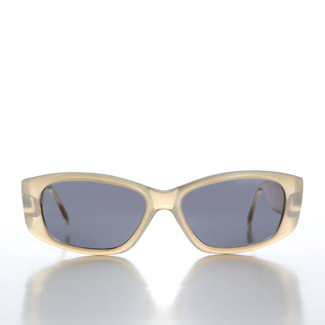 90s Bold Rectangular Wrap Style Sunglass - Sevan