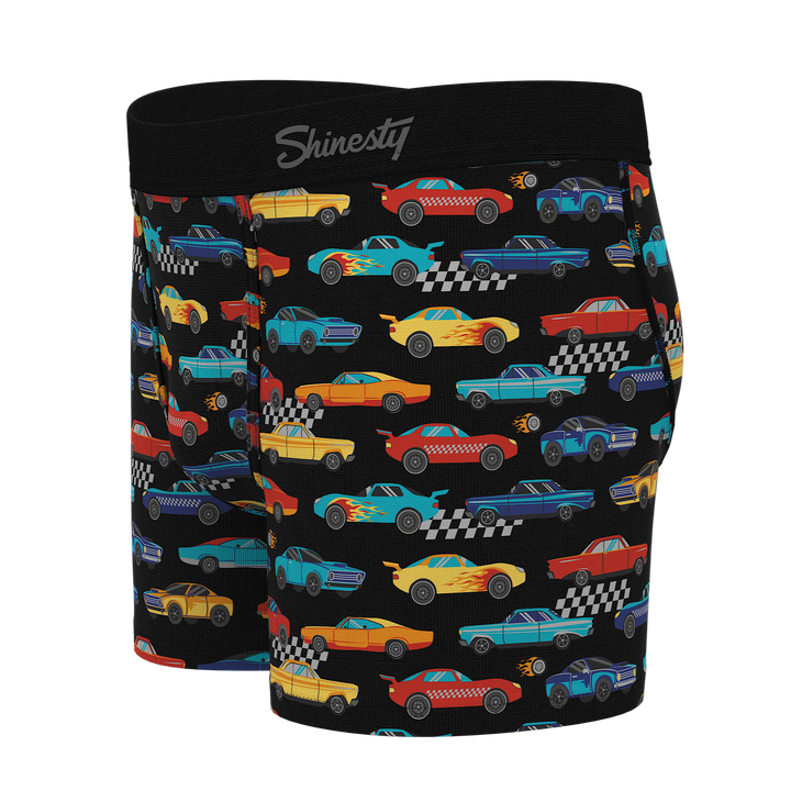 The Start Your Engines | Racecar Boy's Boxer Briefs