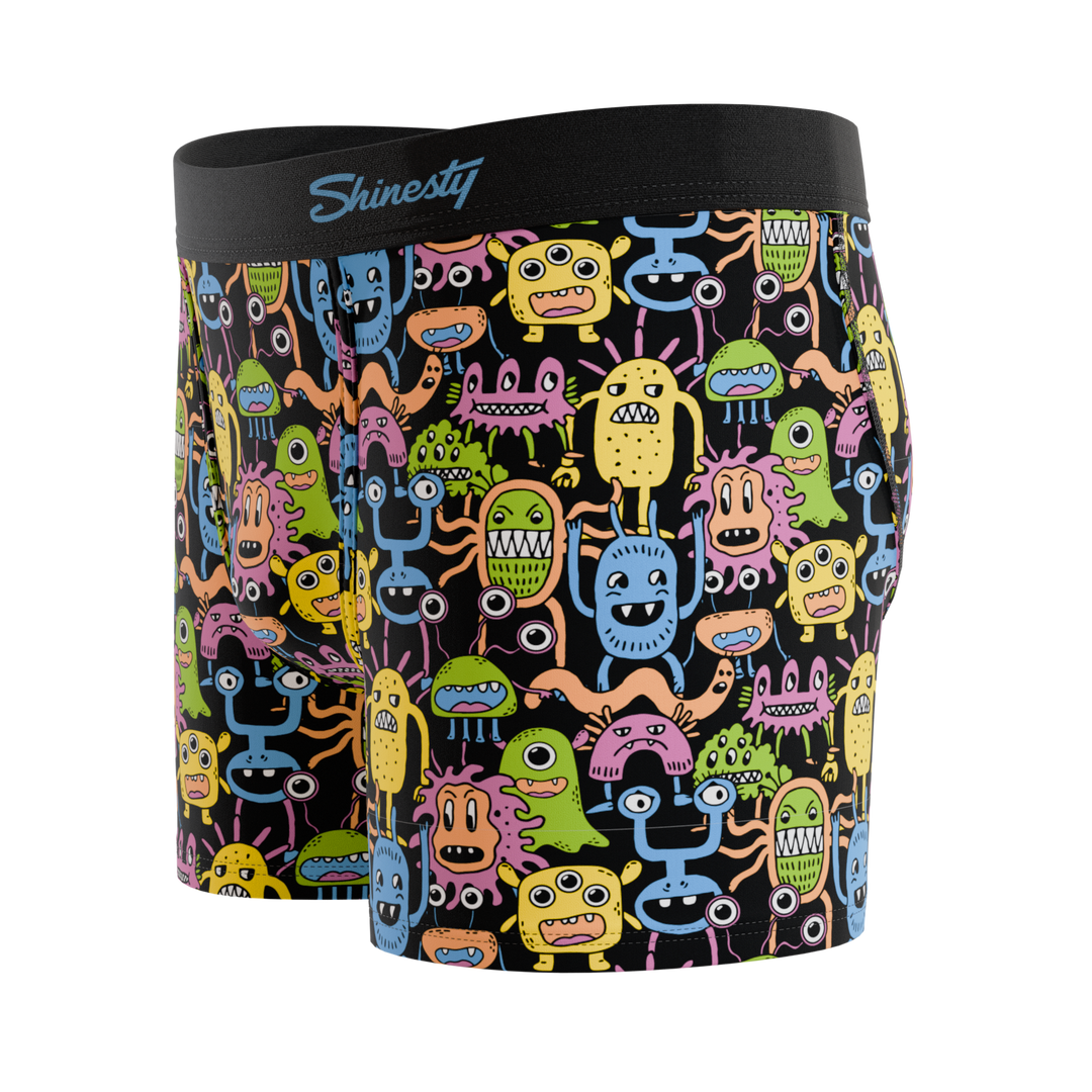 The Under The Bed | Colorful Monsters Boy's Boxer Briefs