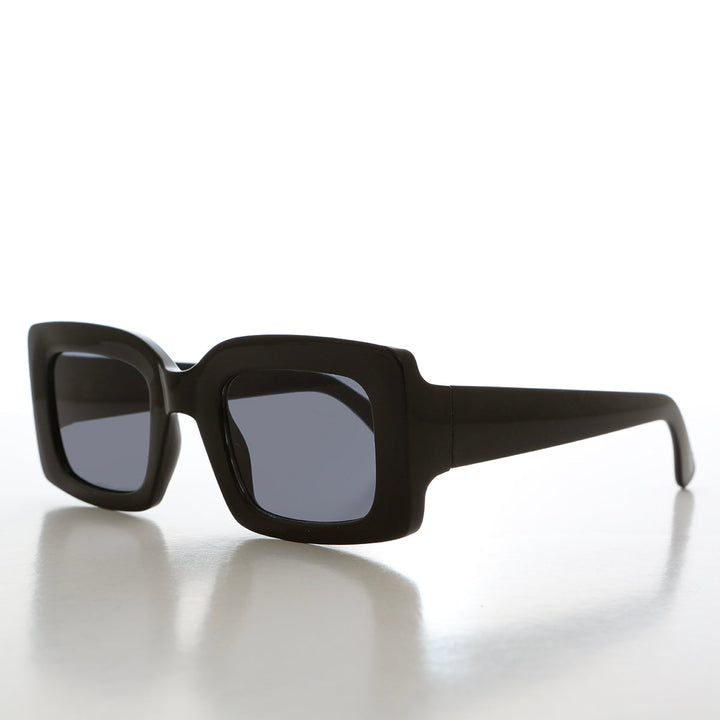 Square Rectangular Block Sunglasses - Skylar