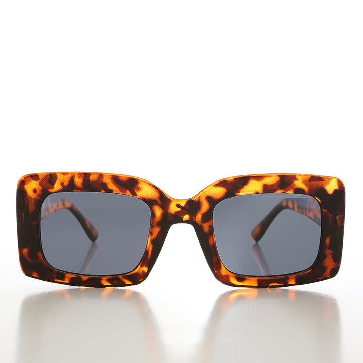Square Rectangular Block Sunglasses - Skylar