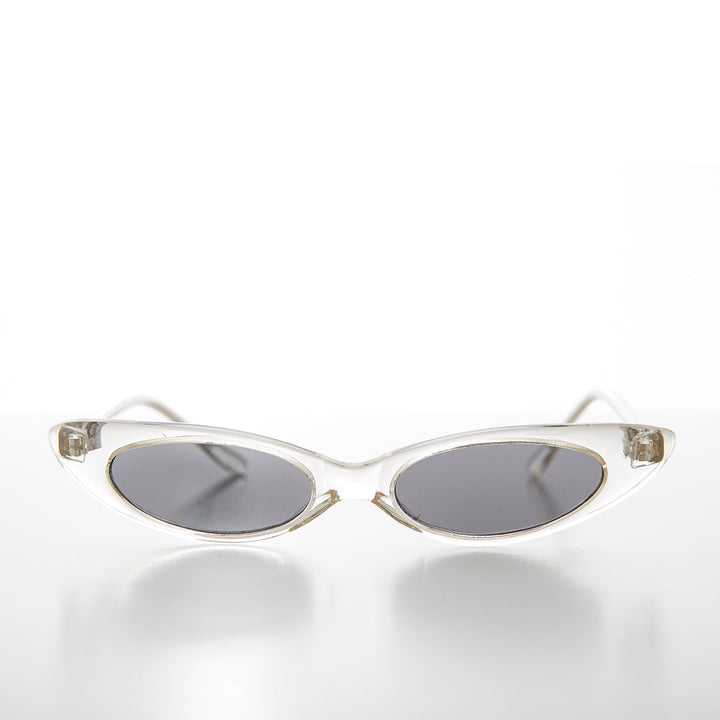 Narrow Punk Rock Cat Eye Sunglass - Slim