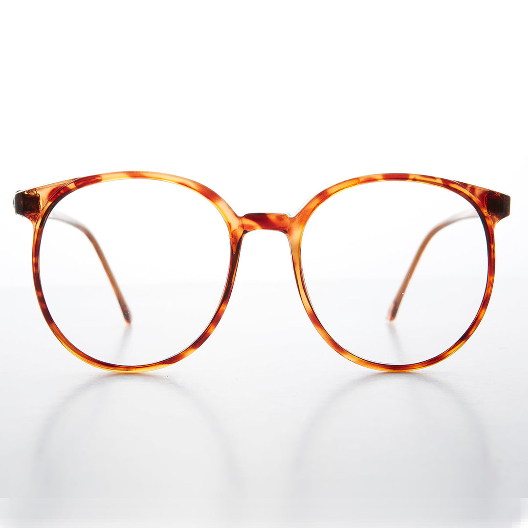 Big 80s Secretary Eyeglasses with Clear Lens - Smarty