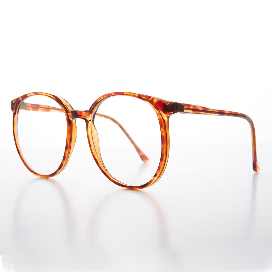 Big 80s Secretary Eyeglasses with Clear Lens - Smarty